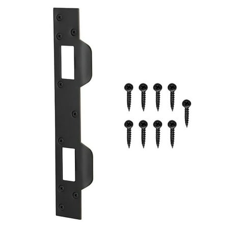 Heavy Duty Metal Latch Plate Reinforcer for Easy For Door Installation