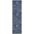 thumbnail image 2 of Addison Rugs Chantille Indoor/Outdoor Transitional Circles Purple Washable Runner Rug, 2'3" x 7'6", 2 of 6