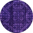 thumbnail image 1 of Ahgly Company Indoor Round Persian Pink Bohemian Area Rugs, 4' Round, 1 of 4
