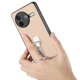 thumbnail image 3 of For Xiaomi Poco F7 Pro 5G Xiaomi Redmi K80 5G Case Folding Kickstand Leather Back Cover Carbon Fiber, 3 of 4