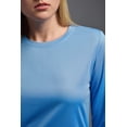 thumbnail image 5 of Expert Brand USA-Made Women's Oxymesh™ Athletic Long Sleeve Shirt, Carolina Blue, 3XL, 5 of 6