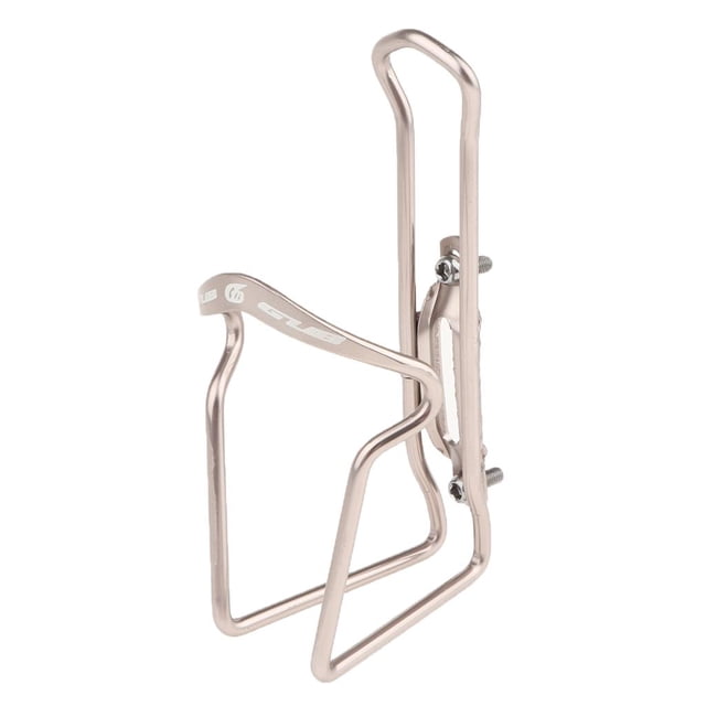 Soporte de jaula para botella de agua de ciclismo para bicicleta de carretera de montaña - Ligero, duradero y Color titanio kusrkot Jaula para botella de agua para bicicleta