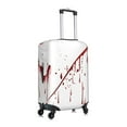 thumbnail image 3 of Daiia Bloody Hand Luggage Cover, Thickened Washable Travel Luggage Covers, Elastic Unique Baggage Covers for 18-20 inch Luggage-Medium, 3 of 9