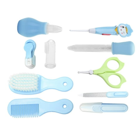 Herwey 10pcs Outils De Soins De Sante Pour Bebe Securite Du Nourrisson Coupe Ongles Ciseaux Kit De Toilettage Du Nouveau Ne Soins De Sante Du Nouveau Ne Soins De Sante Du Nourrisson Walmart Canada