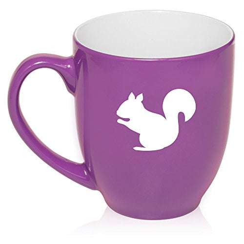 11oz Ceramic Coffee Tea Mug Glass Cup Heart Love Squirrel 