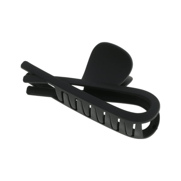 Unique Bargains 1 Pc Fashionable Cross Hair Clips for Home Black