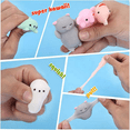 thumbnail image 4 of Squishy Toy 24Pcs , Mochi Toy Stress Reliever Anxiety Toys, Easter Basket Stuffers with Storage Box, 4 of 7