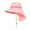 Pink, variant on Kids Sun Hat Adjustable Kids Sun Protection Hat Breathable Toddler Neck Protection Bucket Cap