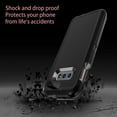 thumbnail image 6 of Designed for Samsung Galaxy S10e Heavy Duty Case, Triple Layer Protection Shockproof Dropproof Dustproof Anti-Scratch Phone Case Cover for Samsung Galaxy S10e,Black, 6 of 8