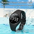 thumbnail image 5 of Pedometer Watch No Bluetooth No App IP68 Waterproof Watch for Kid Boys Girls, Rechargeable Digital Watch with Alarm Clock Timer Step Counter, 5 of 9