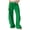 Green-1, variant on Women'S High Waisted Drawstring Pants Wide Leg Solid Color Sweatpants Casual Loose Flared Yoga Pants With Pockets