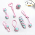 thumbnail image 4 of Pet Supplies Toy Bite-resistant Cotton Rope Molar Tooth Cleaning Rope Ball Toy SetYOUYOU, 4 of 4