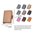 thumbnail image 3 of Minnieouse Bolso de dinero de crédito Rfid para hombre, Mini estuche antirrobo, monedero inteligente a la moda, automático, multifunción para Type3 NO3, 3 of 6