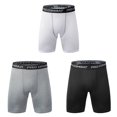 thumbnail image 4 of Ready StockMens Sports Leggings Basketball Five Points Shorts Compression Shorts Pants Running Training Fitness Pants Elastic Quick Dry, 4 of 8