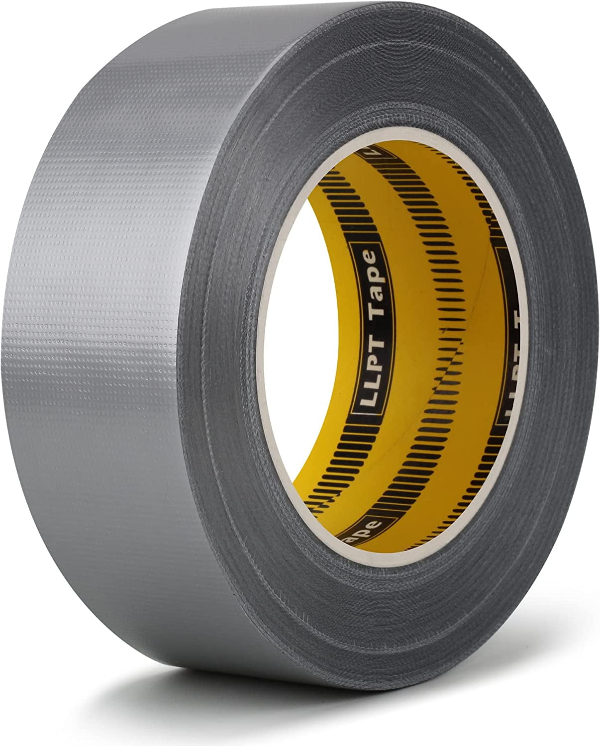 LLPT Cinta Adhesiva De Grado Prémium De 1.6 Pulgadas X 108 Pies X 11 Mil Facil De Rasgar Sin Residuos Fuerte Adhesivo Color Negro Dt401