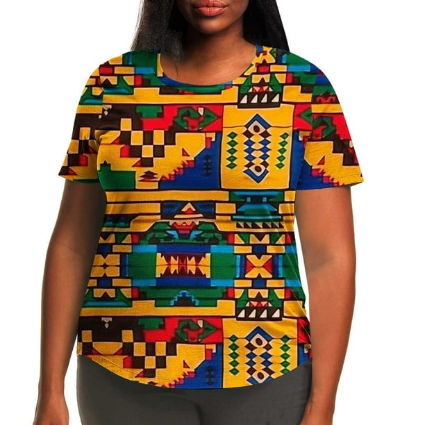 Eres Más Que una Camisa de Puntuación de Prueba Mujeres de Moda Impresión Casual Manga Corta Suelta Camiseta de Tamaño Más, Blusa de Túnica de Cuello Redondo