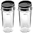 thumbnail image 3 of Ninja Single Serve 16-Ounce Cup Set for BL770 BL780 BL660 Professional Blender (Pack of 2), 3 of 4