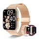 thumbnail image 1 of Reloj de fitness Bluetooth Smartwatch SOGRACE de 1.85 pulgadas en oro rosa, 1 of 8