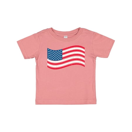 

Inktastic Grunge American Flag Boys or Girls Baby T-Shirt