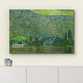 thumbnail image 3 of wall26 Canvas Print Wall Art Litzberg on The Attersee, 1914 Gustav Klimt Classic Illustration Fine Art Decorative Vintage Colorful Historic Multicolor Retro for Living Room, Bedroom, Office - 24&quot, 3 of 5