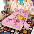 thumbnail image 2 of Erosebridal Pink Drip Softball Queen Sheet Sets, Cute Sport Bed Set for Girls, 4 Pieces, 1 Flat Sheet, 1 Fitted Sheet and 2 Pillowcases, 2 of 6