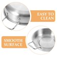 thumbnail image 2 of LEEYNEER Cooking Pot Instant Noodle Ninja Multi Cooker Big Pots for Noodles Silver, 2 of 6