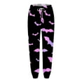 thumbnail image 4 of Nouveau Pantalon Décontracté Mode Impression 3D pour Femmes Taille Haute à Cordon, 4 of 4