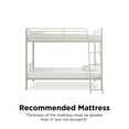 thumbnail image 4 of Mainstays Convertible Twin over Twin Metal Bunk Bed, Off White, 4 of 15