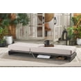 thumbnail image 3 of Safavieh Vale Steel Outdoor Lounge Chairs, Gray, 3 of 15