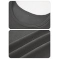 thumbnail image 6 of Womens Basic T Shirts Summer Short Sleeve Crewneck Slim Fit Cute Crop Tops Dark Gray S, 6 of 7