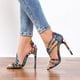 thumbnail image 2 of Amzcrzy Zapatos de mujer,Zapatos de mujer,Zapatillas de mujer, Sandalias con hebilla y diseño de serpiente para mujer Sandalias Mujer Zapatillas De Casa, 2 of 9