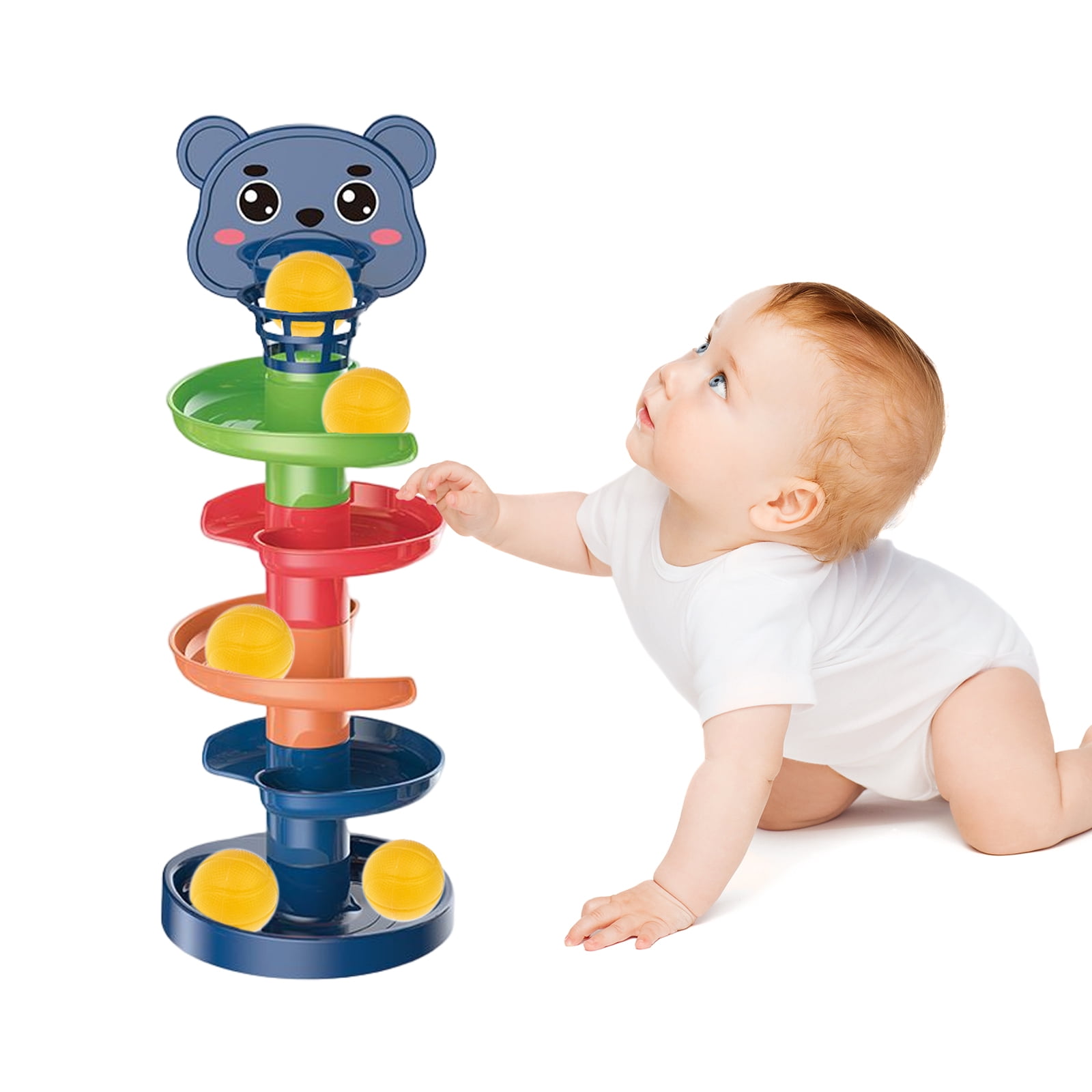 Ball Drop Toy Children'S Toys Learning And Development Tower Activity