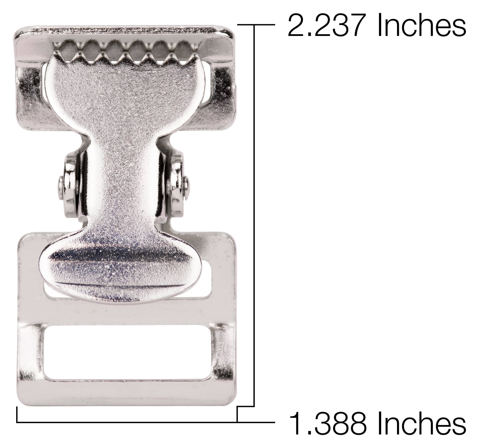 Country Brook Design® 1 Inch Alligator Clip Spring Action Buckle 25