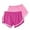 #04 Pink 【Mix & Match: Stock Up on Your Favorite Colors】, variant on Women's Athletic Walking Shorts With Built In Inner Liner, Mid Waist Stretchy Compression Fit, Moisture Wicking Quick Dry Fabric For Outdoor | TruBelle,Light Blue L