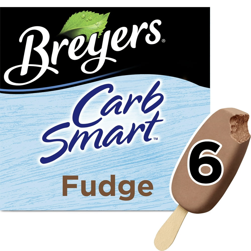 Breyer's CarbSmart™ Frozen Dairy Dessert Fudge Bars 18 oz 6 ct
