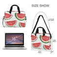 thumbnail image 3 of FORMRS 16" Laptop Sleeve Bag Carrying Case with Handle Travel Shoulder Briefcase, Cute Watermelon, 3 of 8
