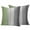 Sage Green, variant on Teal Brown Wooden Outdoor Pillow Covers 16x16 Set of 2,Waterproof Patio Throw Pillowcase Protectors,Farmhouse Vertical Striped Art Decorative Pillow Shams Cushion Covers for Seat Bed Couch Sofa