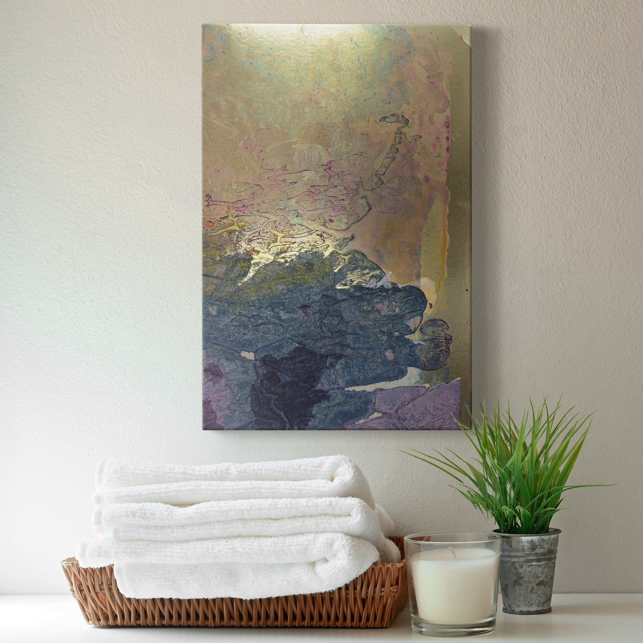 Monet's Landscape I Premium Gallery Wrapped Canvas - Ready to Hang