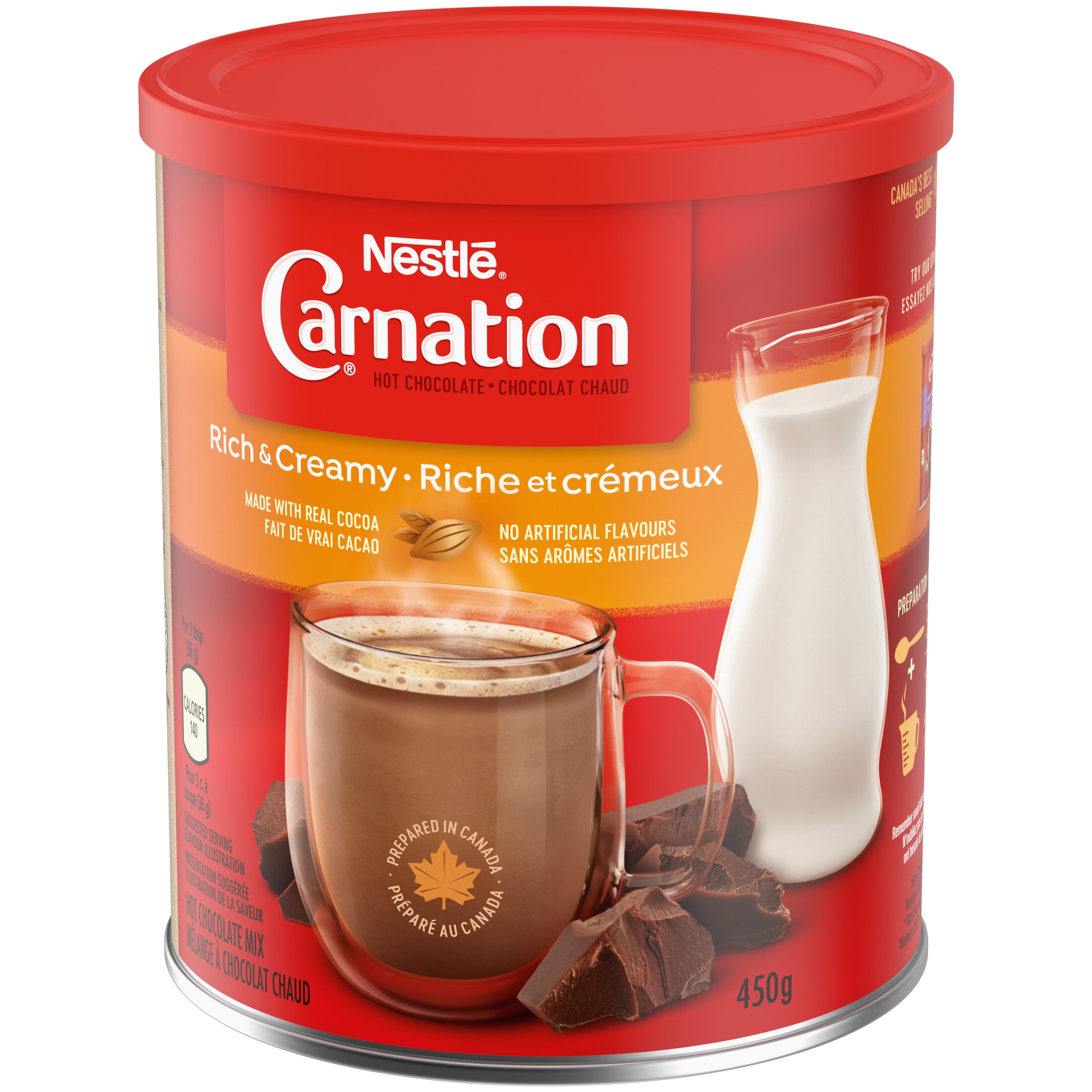 Chocolat chaud riche et crémeux 450 g