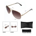 thumbnail image 4 of Lentes de Sol Levis Outlook X13046 Oro Rosa Filtro 100% UV Mujer, 4 of 5