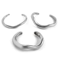 thumbnail image 2 of YYKihy Gold Bangles For Women Chunky Cuff Bracelets Stack Non Tarnish Silver Gold Jewelry Accessories Trendy Halloween Christmas, 2 of 8