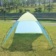 thumbnail image 4 of Tente de Plage Extérieure Protection de Voyage Abri Pare-Soleil pour Camping Randonnée Pêche, 4 of 7