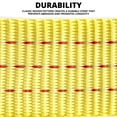 thumbnail image 4 of NEIKO 51005A Heavy-Duty Tow Strap with Hooks, 2 Inches by 20 Feet, Woven Polyester Webbing, and 10,000-Pound Capacity, HD Truck Recovery Strap and ATV Tow Strap, Tow Rope for Vehicles, 4 of 7