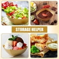 thumbnail image 5 of 50 Pcs Square Plastic Serving Bowls Disposable Snack Salad Bowl Small Party Candy Bar Containers Taco Bar Serving Dishes for Buffet Chips Fruit(4 oz,Gold), 5 of 6