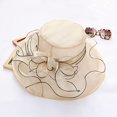 thumbnail image 6 of Derby Hat for Women 2023, Organza Tea Party Fascinator Hats Fashionable Church Hats Brides Beach Sun Hat, 6 of 8