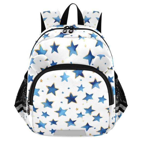 ALAZA Cute Stars Mini Backpack School Bookbag Age 3-7 Medium