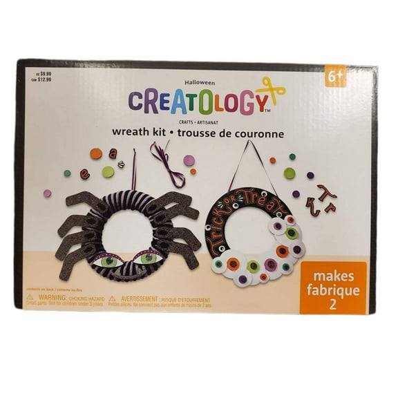 Creatology Halloween Wreath Kit Makes 2 Spooky Wreaths