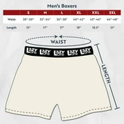 LazyOne Funny Animal Boxers, Novelty Boxer Shorts, Humorous Underwear, Gag Gifts for Men, Duck, Farm (Butt Quack, Medium)