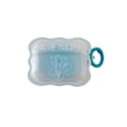thumbnail image 2 of For AirPods 1/2/Pro/3rd Gen 2021 Shockproof Wave pattern blue tulip+bracelet Case Cover, 2 of 5