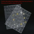 thumbnail image 3 of 42 Pockets Classic Plastic Coin Holders Sheets For Storage Collection Album Case, 3 of 3